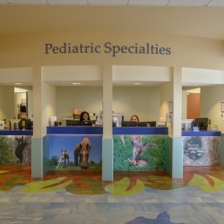 Entrance to UF Health Pediatric Specialties - Medical Plaza