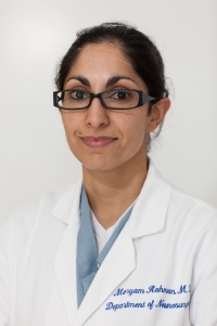 Maryam Rahman, M.D., an assistant professor in the UF College of Medicine’s department of neurosurgery