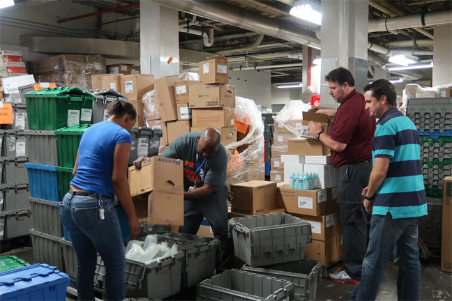 Supply CHain services working through Hurricane Irma