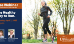 UF Health Wellness University, running research, webinar, The Healthy Way to Run