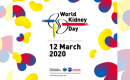 graphic with text that reads world kidney day 12 March 2020